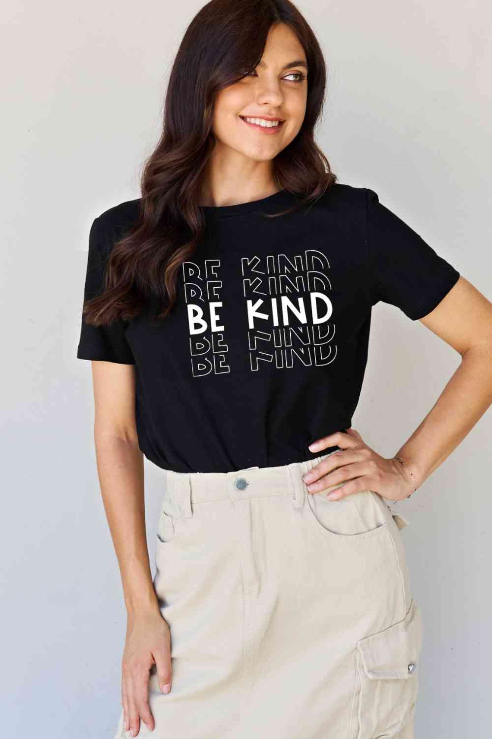 swvws Simply Love Full Size BE KIND Graphic T-Shirt