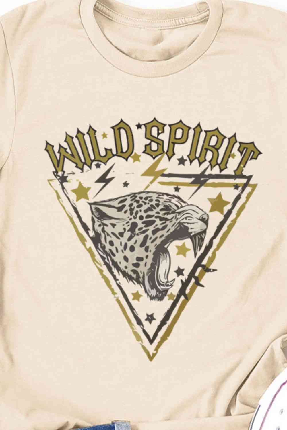 swvws WILD SPIRIT Graphic Short Sleeve T-Shirt