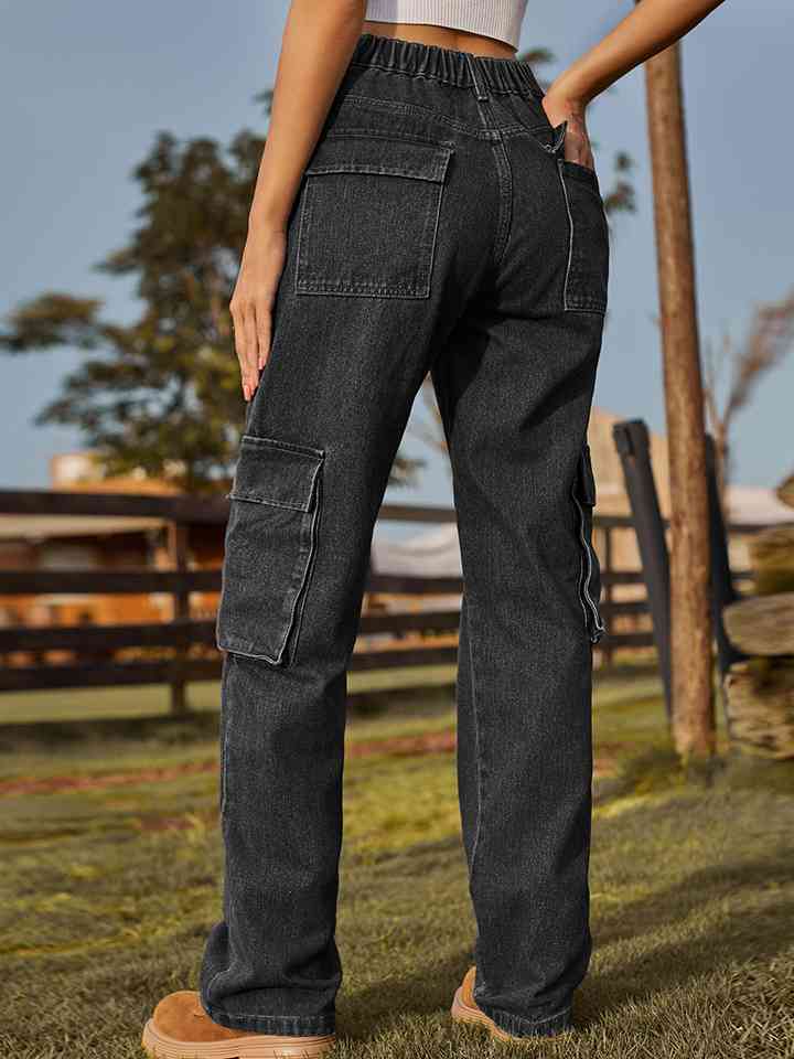 swvws Straight Leg Cargo Jeans