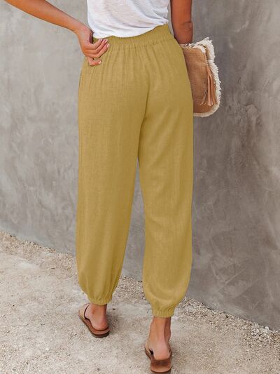 swvws High Waist Cropped Pants