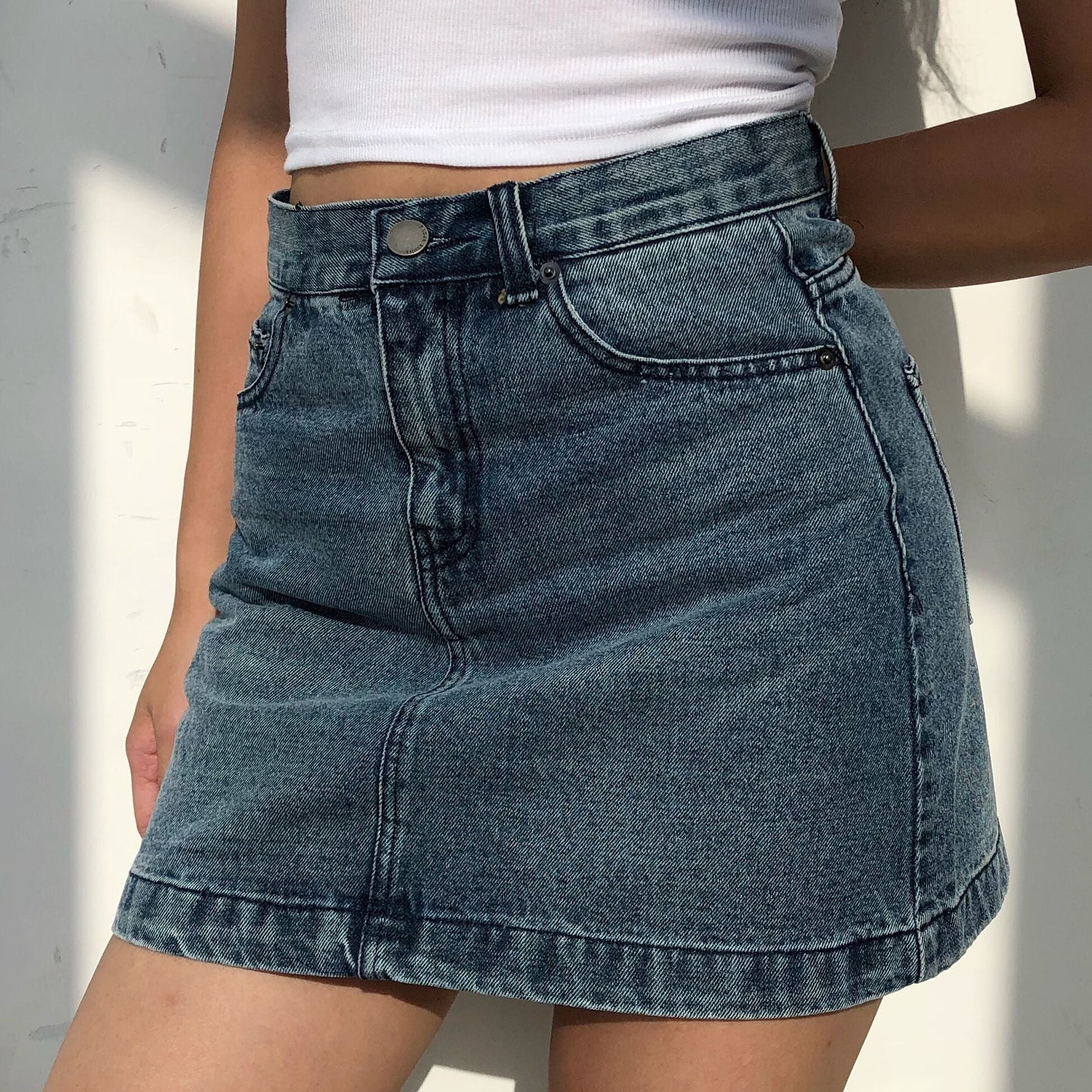 swvws - Vintage Denim Skirt