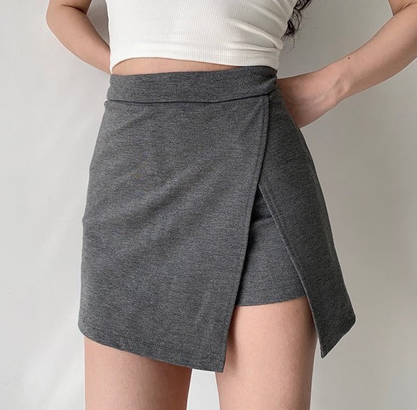 swvws - Culottes Slit Skirt