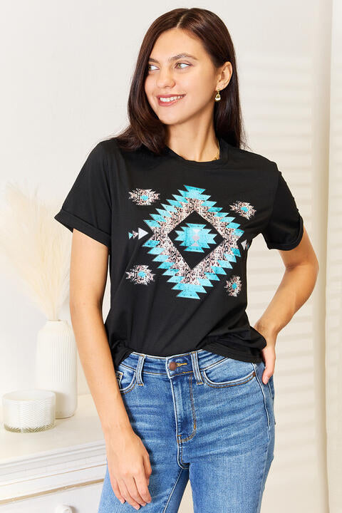 swvws Simply Love Graphic Short Sleeve T-Shirt