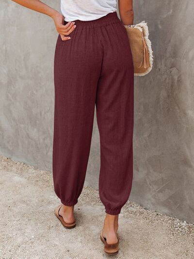 swvws High Waist Cropped Pants