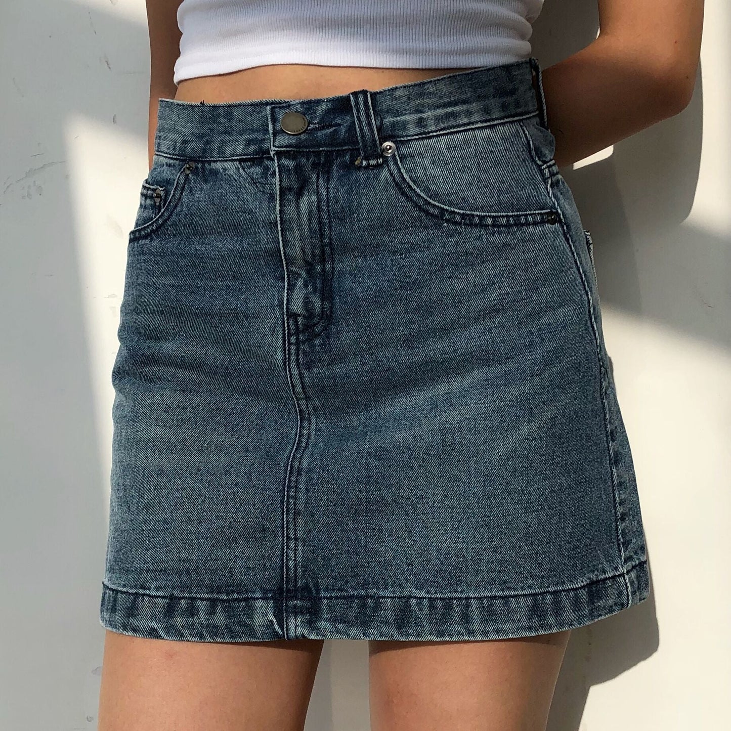 swvws - Vintage Denim Skirt