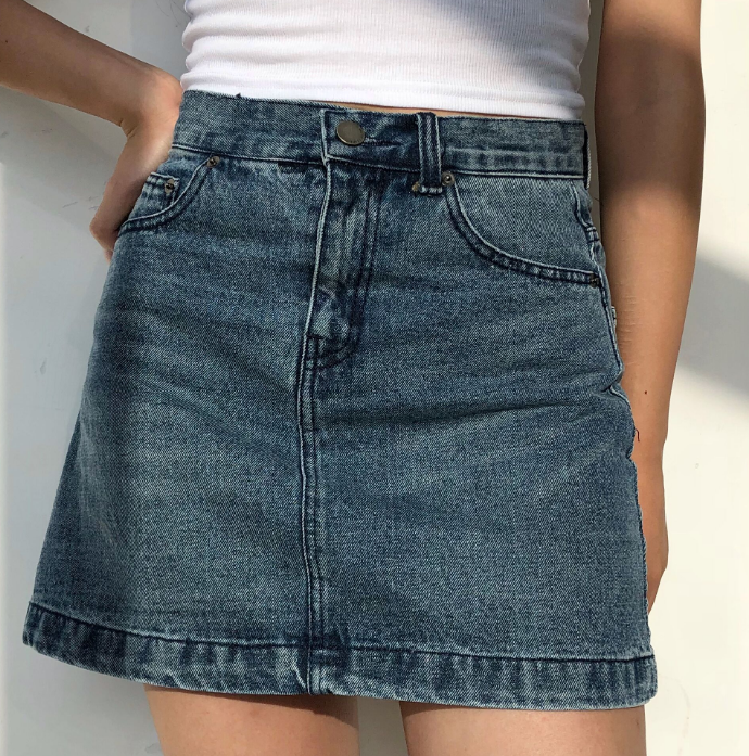 swvws - Vintage Denim Skirt