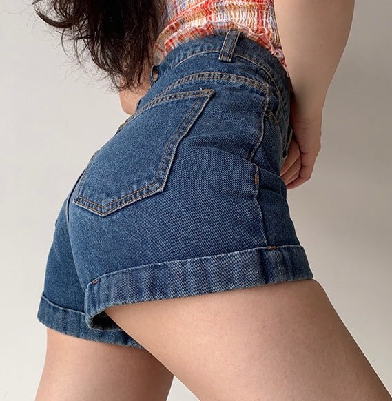 swvws - Classic Retro Denim Shorts