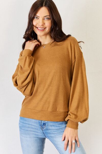 swvws HYFVE Round Neck Long Sleeve Top