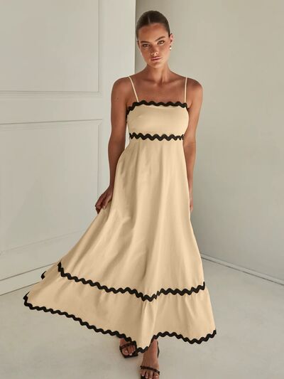 swvws Spaghetti Strap Maxi Dress