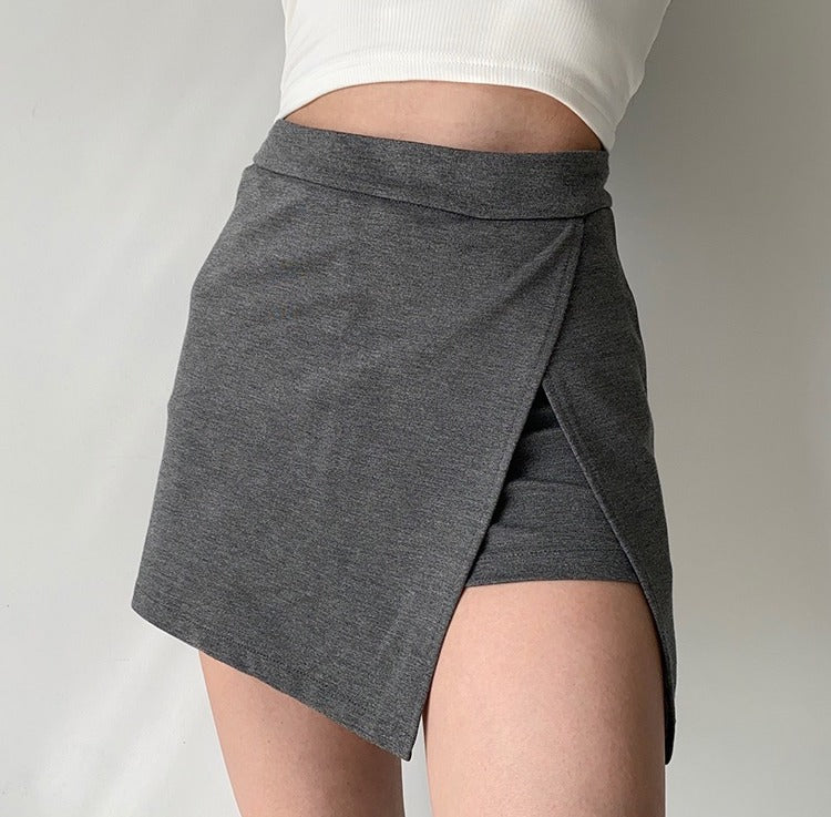 swvws - Culottes Slit Skirt