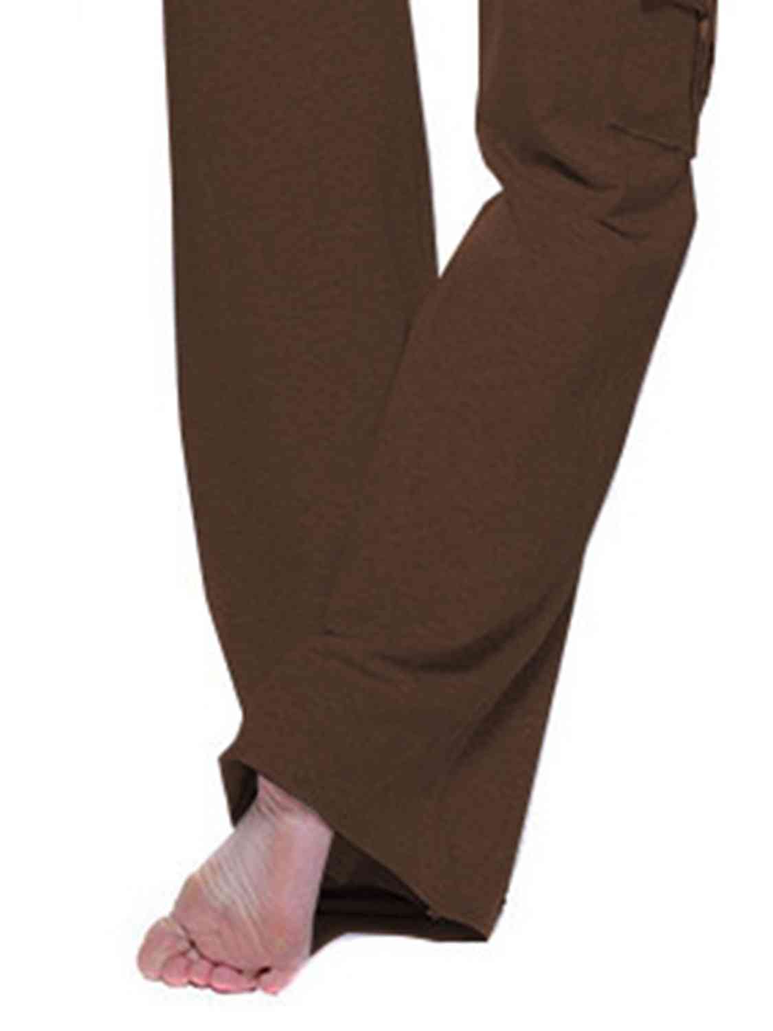 swvws Mid Waist Pants with Pockets