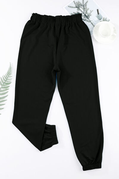 swvws Elastic Waist Joggers