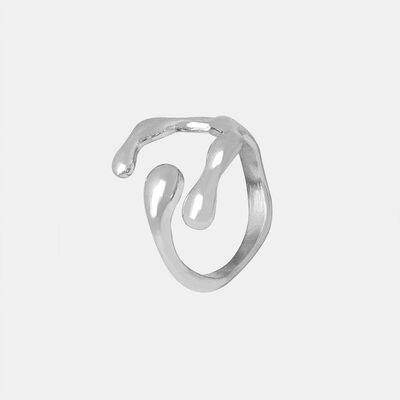 swvws 18K Gold-Plated Irregular Open Ring