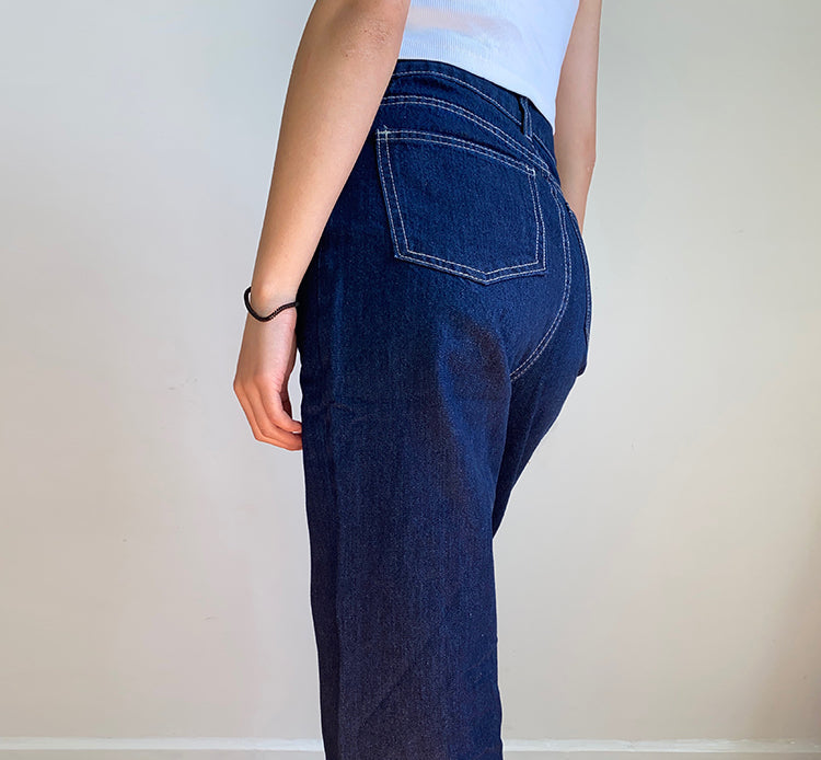 swvws - Cowboy Top Stitch Jeans