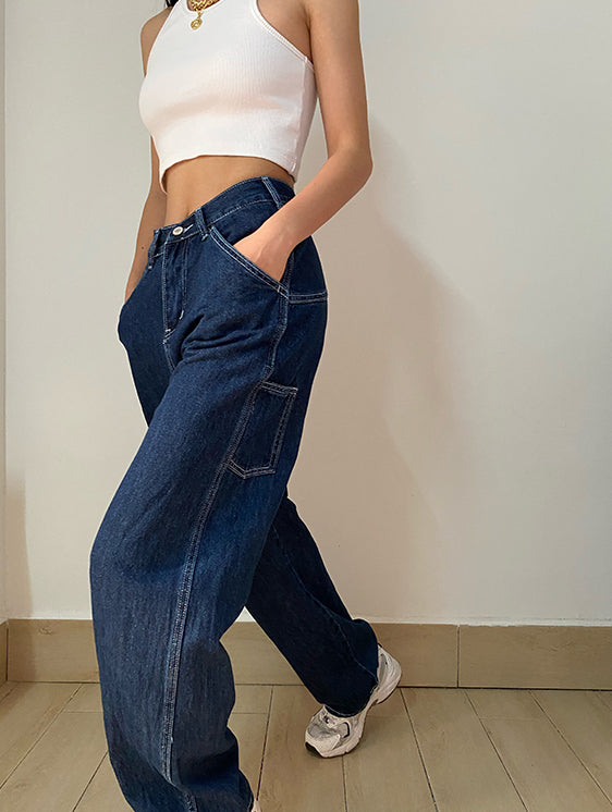 swvws - Retro Builder Baggy Jeans