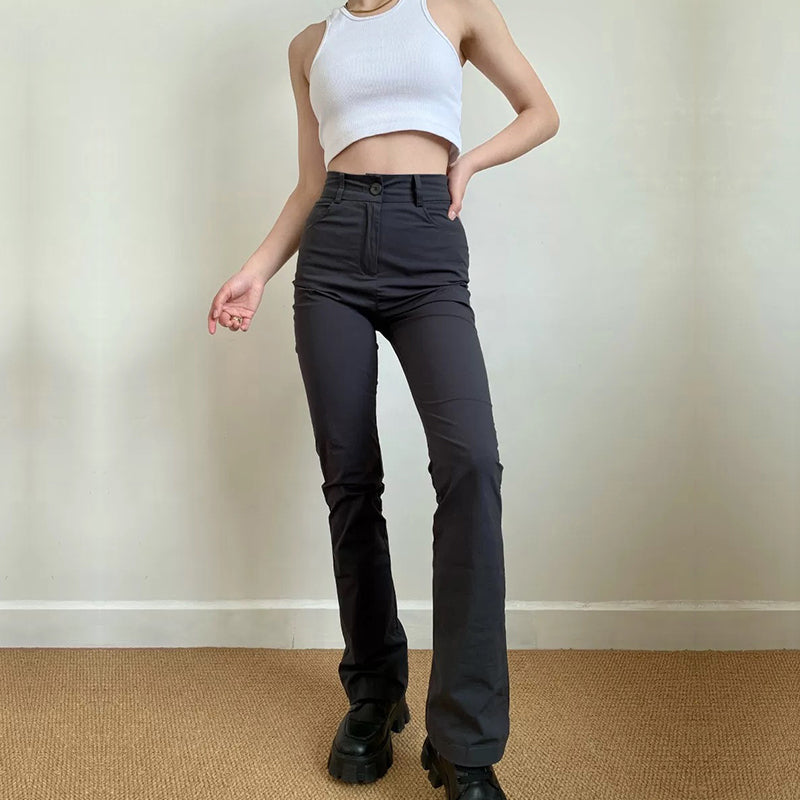 swvws - Blaire High Waist Flare Pants