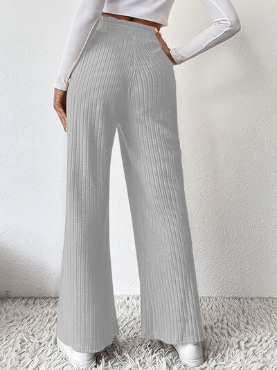 swvws Ribbed High Waist Pants