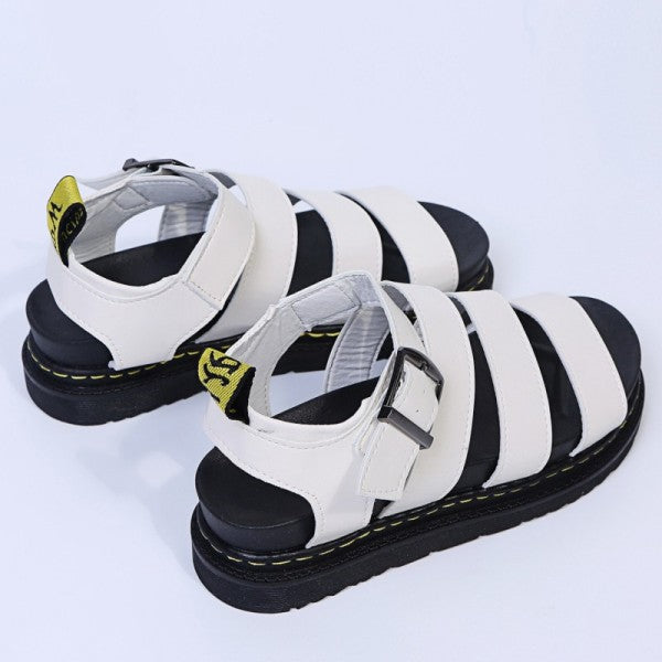 swvws - White Casual Patchwork Solid Color Round Comfortable Out Door Shoes