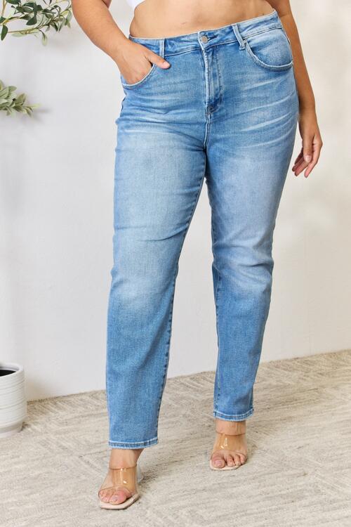 swvws RISEN Full Size Mid Rise Skinny Jeans