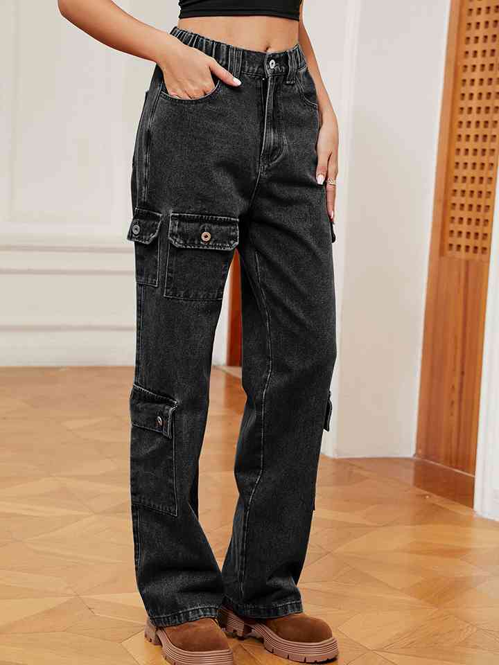 swvws Buttoned Long Jeans