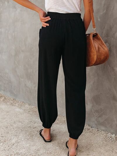 swvws High Waist Cropped Pants