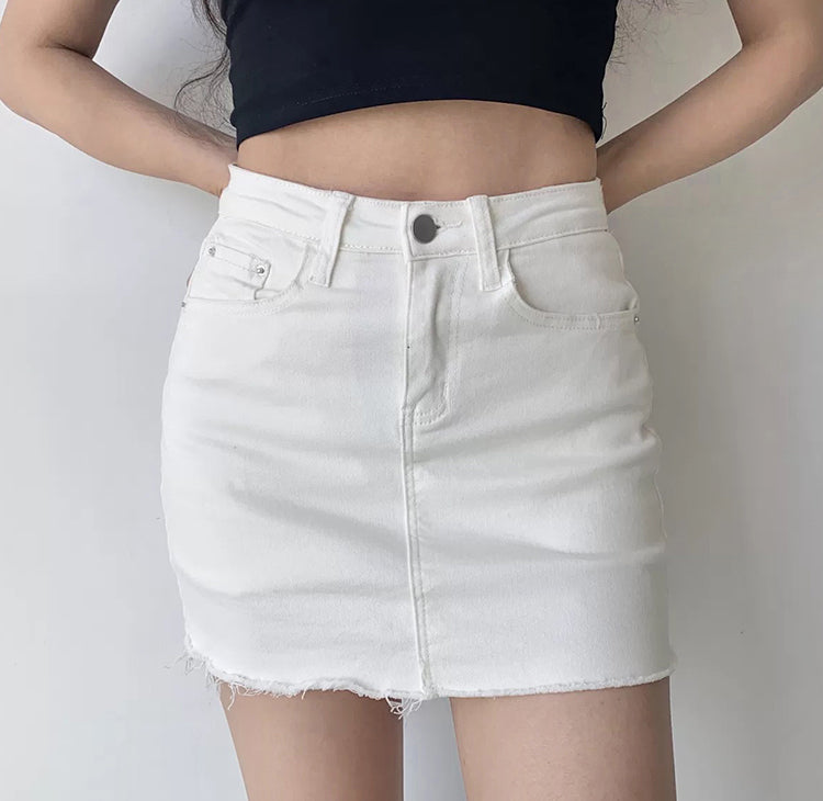 swvws - Edgy Gal Denim Skirt