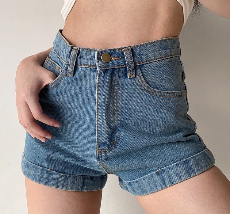 swvws - Classic Retro Denim Shorts