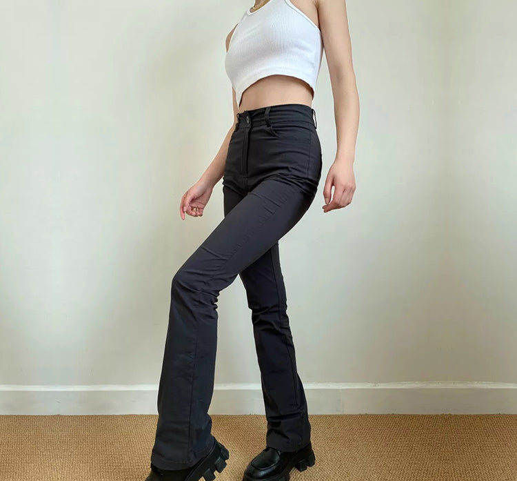 swvws - Blaire High Waist Flare Pants