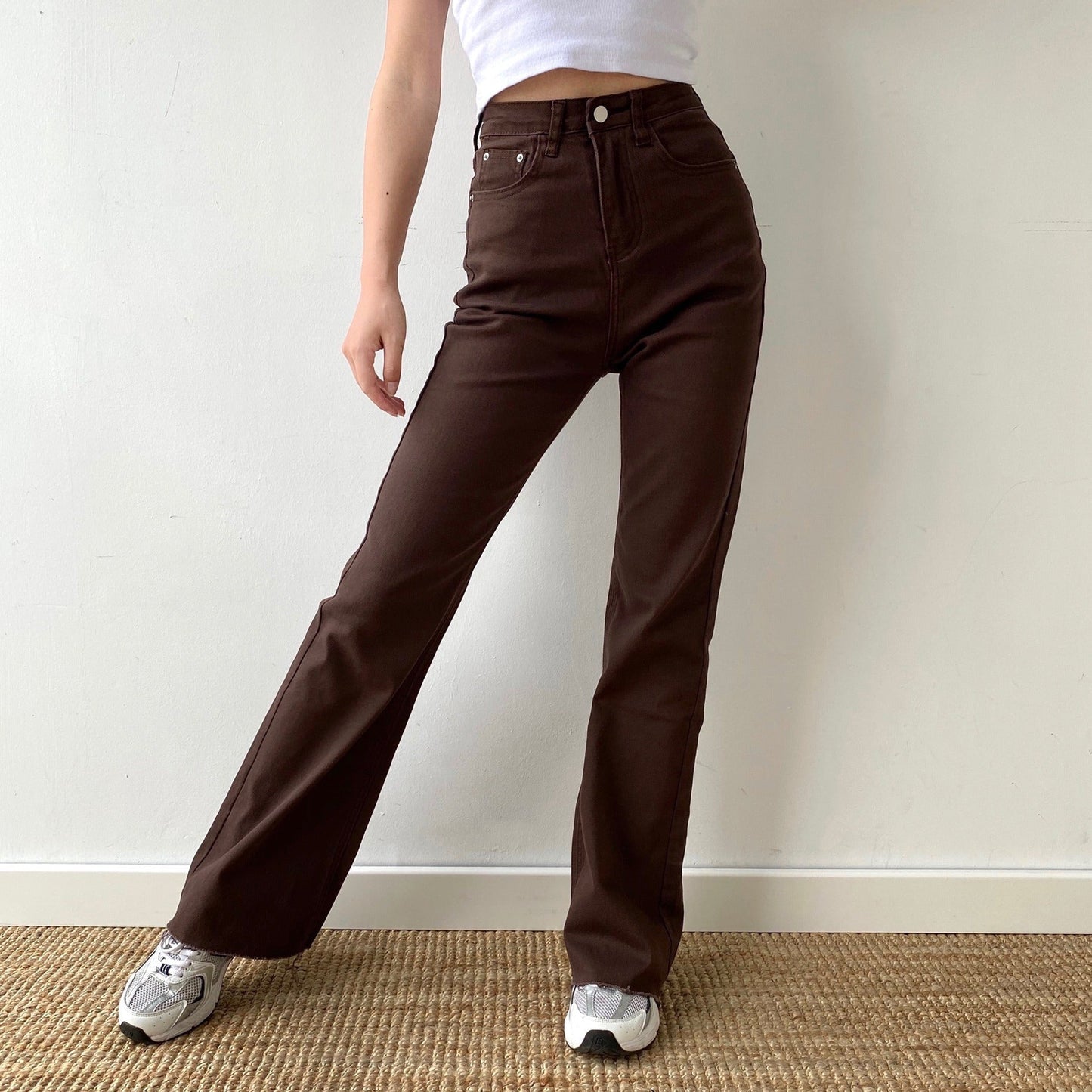 swvws - Coffee Time Brown Trousers