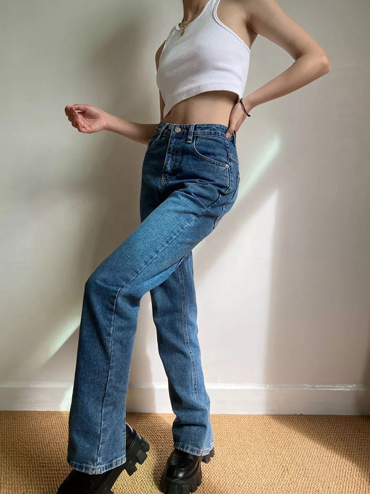 swvws - Key And Lock Straight Jeans