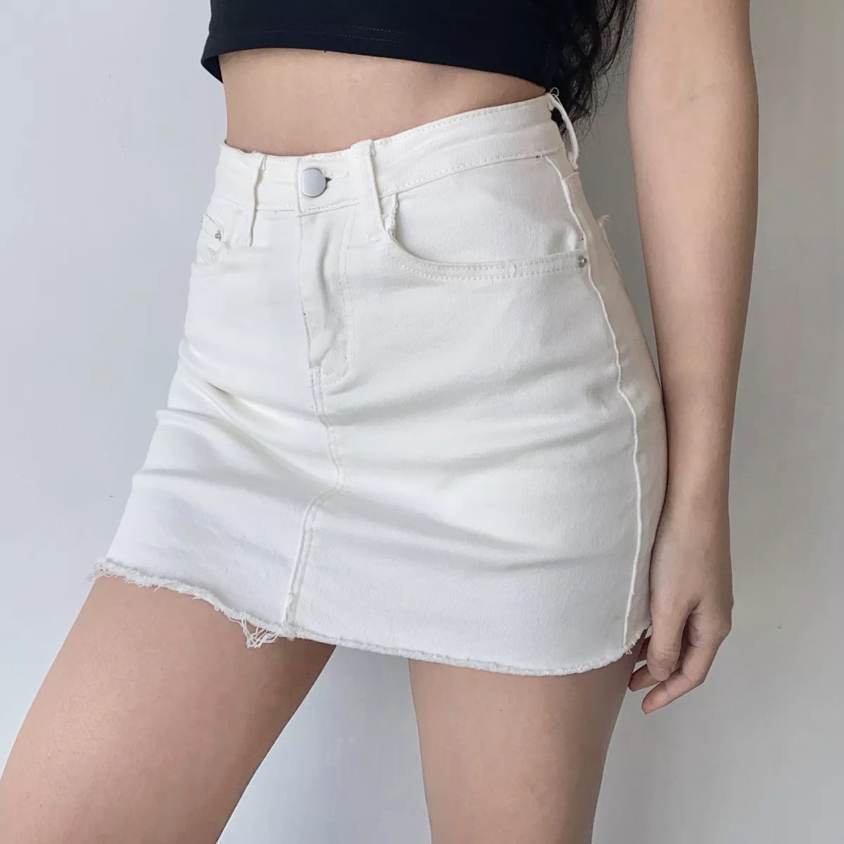 swvws - Edgy Gal Denim Skirt