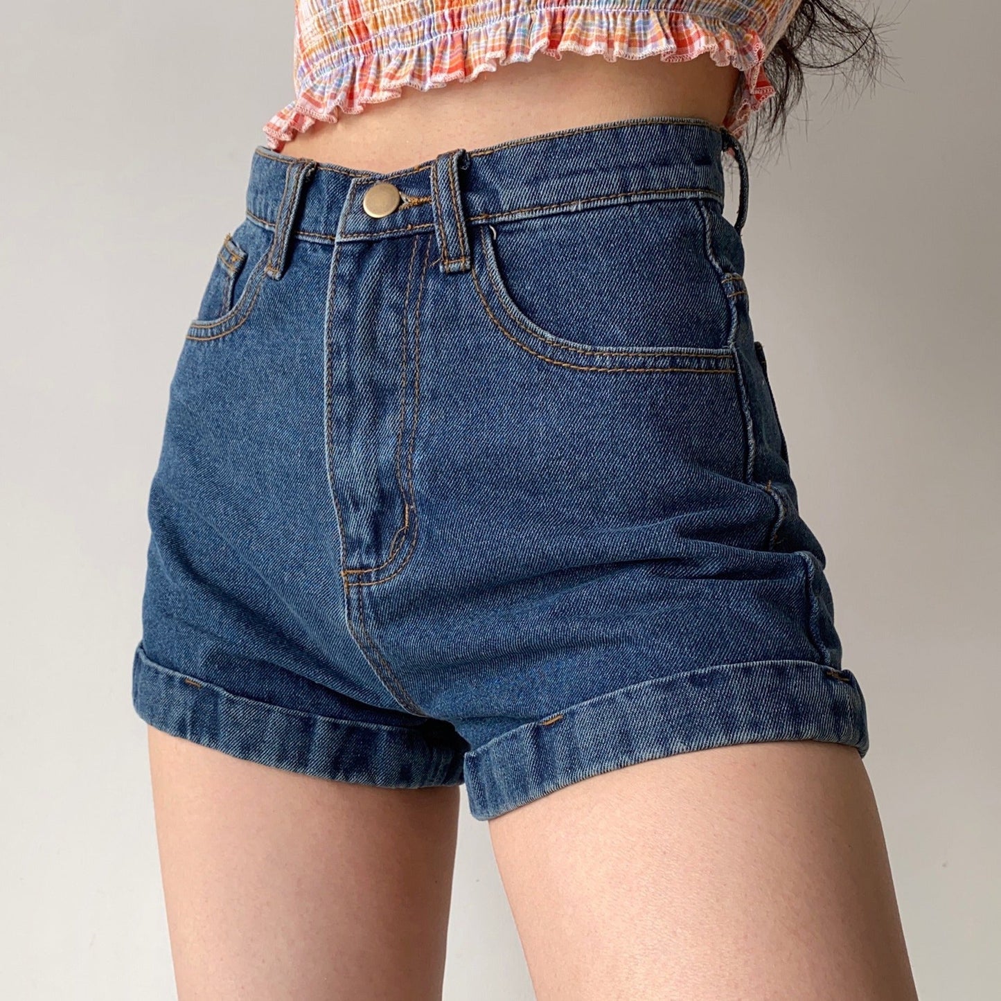 swvws - Classic Retro Denim Shorts