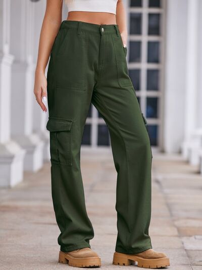 swvws Straight Denim Cargo Pants