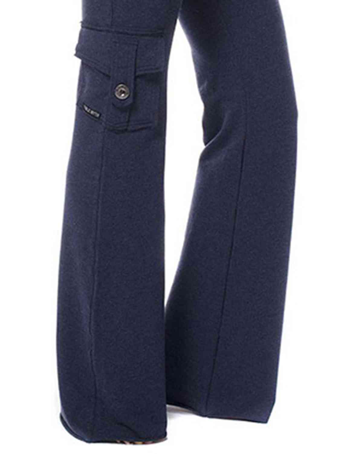 swvws Mid Waist Pants with Pockets