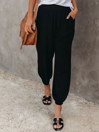 swvws High Waist Cropped Pants