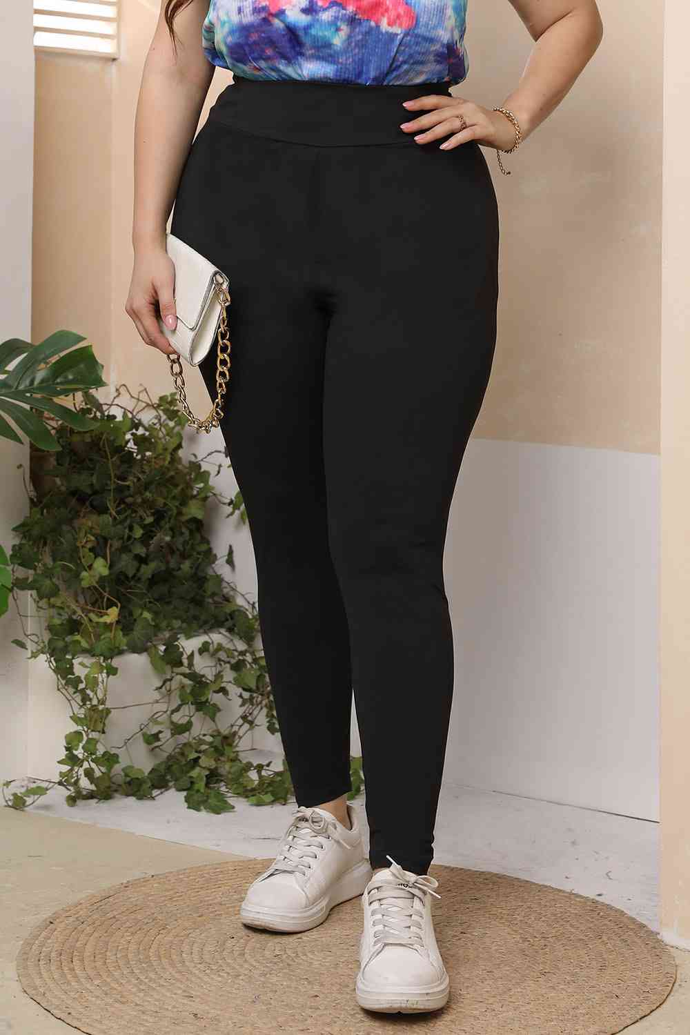 swvws Plus Size Skinny Pants