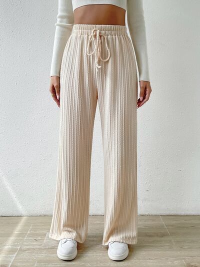 swvws Drawstring Wide Leg Pants