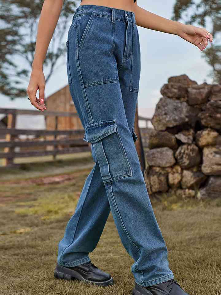 swvws Pocketed Long Jeans