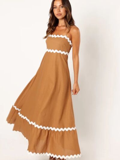 swvws Spaghetti Strap Maxi Dress