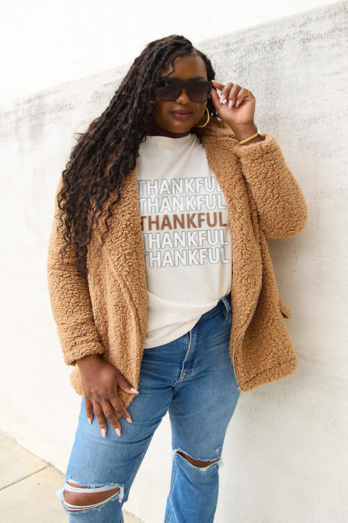 swvws Simply Love Full Size THANKFUL Short Sleeve T-Shirt