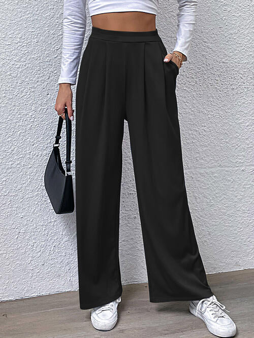 swvws High Waist Straight Pants