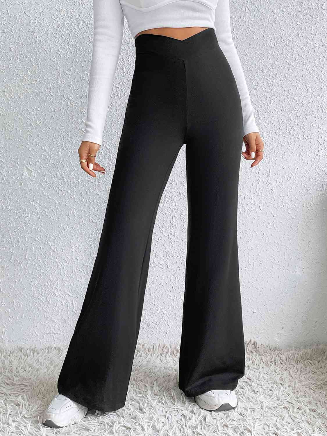 swvws High Waist Flare Pants