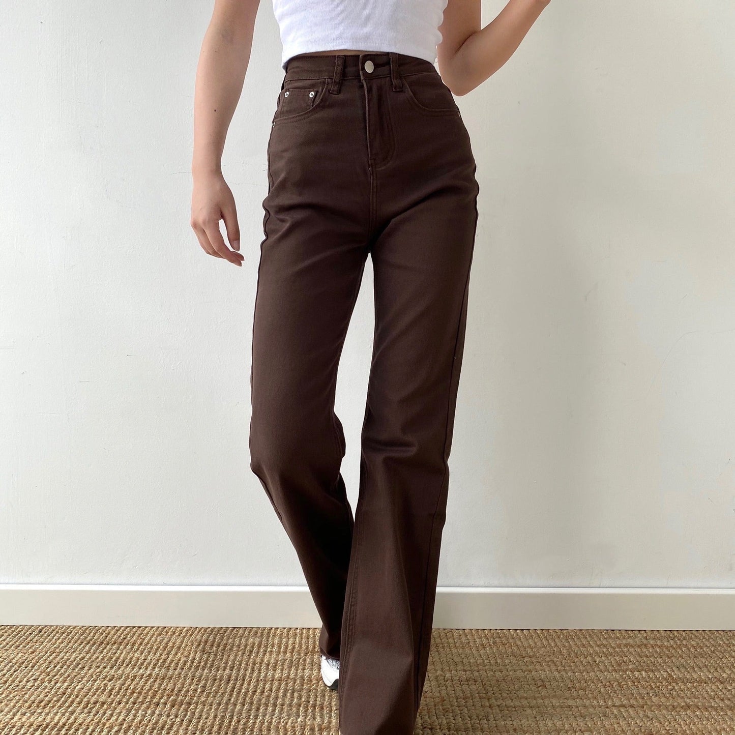 swvws - Coffee Time Brown Trousers