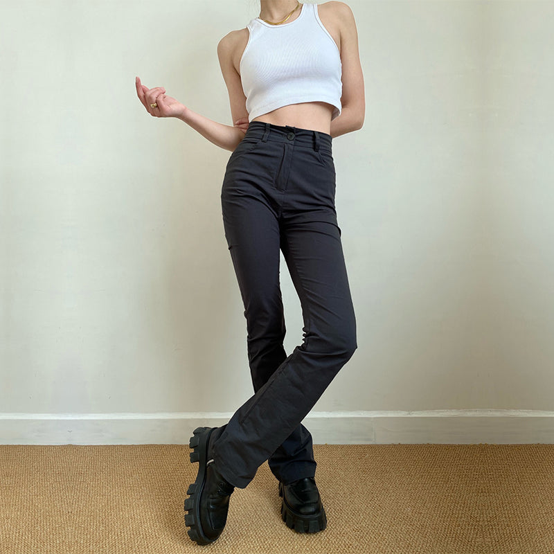 swvws - Blaire High Waist Flare Pants