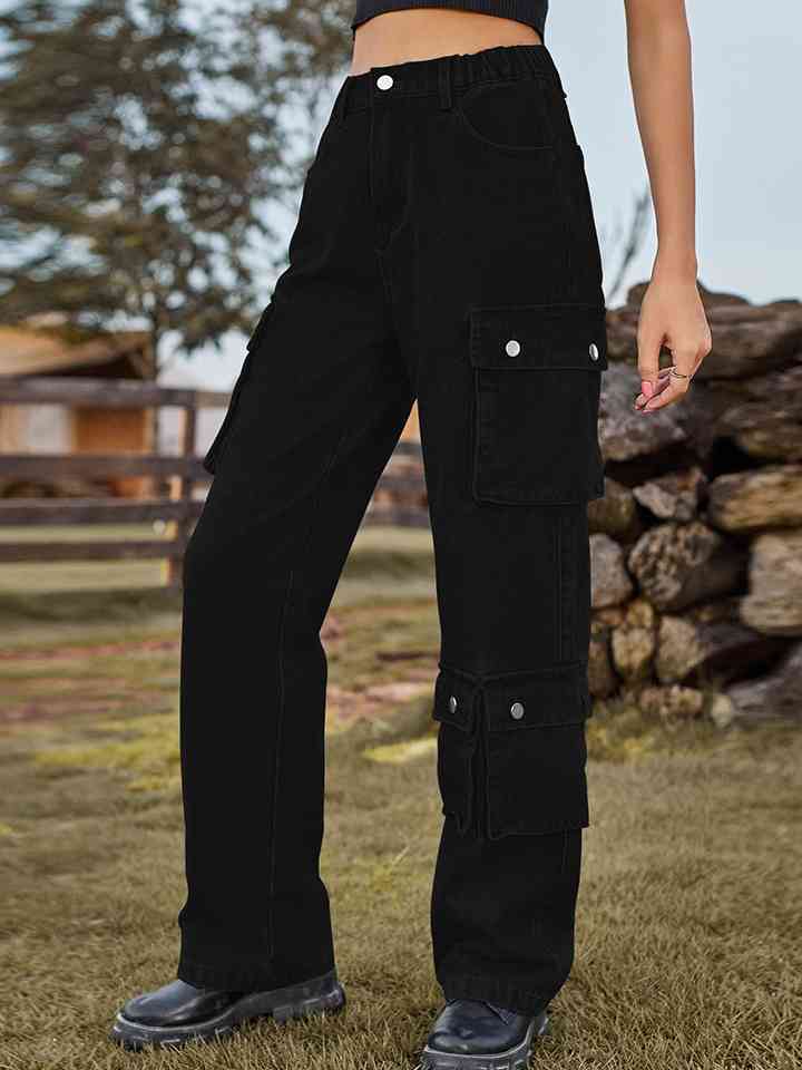 swvws Straight Leg Cargo Jeans