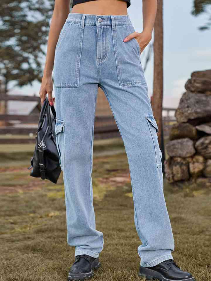 swvws Pocketed Long Jeans