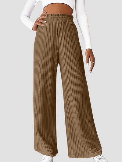 swvws Ribbed High Waist Pants