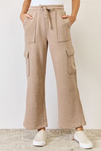 swvws RISEN High Waist Cargo Wide Leg Pants