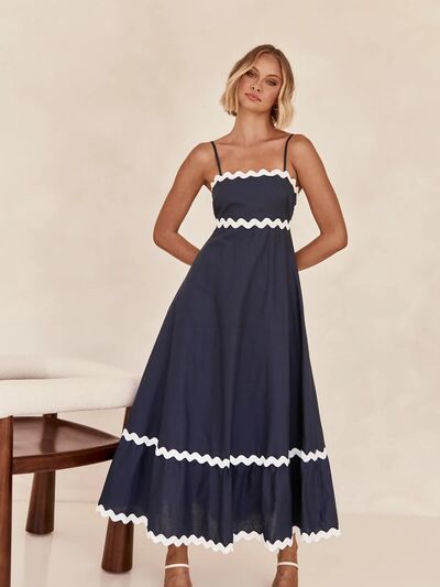 swvws Spaghetti Strap Maxi Dress