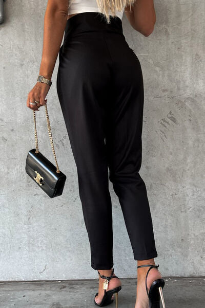 swvws High Waist Wide Waistband Pants